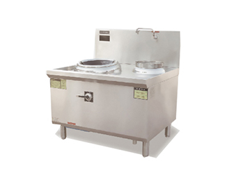 電磁單炒單尾小炒爐 尺寸:1000x950x800+450mm